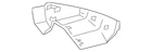 Genuine Mazda Interior Rear View Mirror Cover BCJH-67-Z31A-02 New. Price: $17.35.