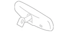Genuine Nissan Interior Rear View Mirror 96321-7JA2B New. Price: $549.52.