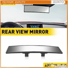 Universal Flat 240MM Interior Clip On Wide Clear Rear View Mirror White Durable New. Price: $11.39.