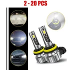 H11 2-20PCS Headlights Led Bulb Low Beam 6500K Super Bright White Canbus Auxito New. Price: $177.55.