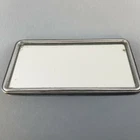 1930S 1940S 50S Chrome Exterior Sideview Rectangular Mirror Fender Vintage Used. Price: $44.89.