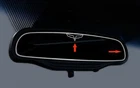 C6 Corvette Rear View Mirror Stainless Accent Trim - Crossed Racing Flags Logo New. Price: $48.33.