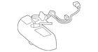 Genuine Mercedes-benz Mirror Inside Black 166-810-04-17-9051 New. Price: $1863.00.