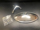 1937 1938 1939 Ford Closed Car Inside Rearview Mirror. Brand New. Stainless. Price: $73.99.