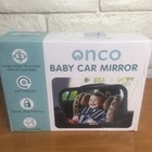 Onco Baby Car Mirror Rear Facing Shatterproof 360 Rotation Never Open Box Damage New. Price: $21.95.