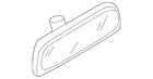 Genuine Volkswagen Mirror Inside 3C0-857-511-J-SMA New. Price: $129.64.