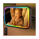 Baby Car Mirror With Light, 7 Rgb Rear Facing Seat M... Fast Ship New. Price: $47.24.