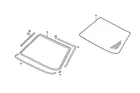 Genuine Mercedes-benz Cover Section 002-987-77-25 New. Price: $12.41.