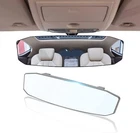 Ajxn 12" Large Mirror, Anti-glare Panoramic Silver# New. Price: $16.17.