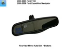 6U5Z17700AA 00-07 Ford F150 Expedition Navigator Rear View Mirror Off/auto Dim Used. Price: $69.00.