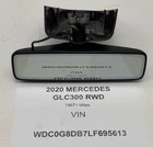 2020-2022 Mercedes GLC300 Interior Rear View Mirror Black Oem A2538109602 Used. Price: $84.00.