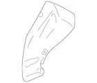 Genuine Ford Mirror Cover KK3Z-17D550-AB New. Price: $35.70.