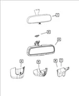 Genuine Mopar Mirror Cover 68306587AB New. Price: $24.00.