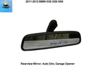 51169228258 2011 2012 Bmw 528I 535I 550I Rearview Mirror Auto Dim Garage Opener Used. Price: $59.00.