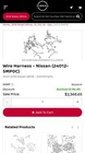2023 - 2025 Nissan Ariya Engine Motor Wire Wiring Harness Oem 240125MP0C New. Price: $1600.00.