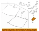 Gm Oem 16-24 Malibu Windshield Glass-trim Cover 23420260 New. Price: $31.75.