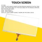6.1" Touch Screen Glass Digitizer For 2014-2018 Toyota Corolla Camry RAV4 Prius New. Price: $15.19.