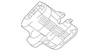 Genuine Mercedes-benz Cover 205-821-04-00-1B88 New. Price: $24.75.