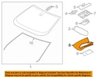 Gm Oem 17-22 ACADIA,BLAZER,XT5 Windshield Glass-trim Cover 84311109 New. Price: $35.28.