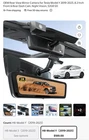 Rear View Mirror Camera For Tesla Model Y 2019-2023, 8.2 Front & 32GB Open. Price: $150.00.