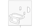 Genuine Gm Mirror Assembly 15243728 New. Price: $89.74.