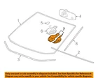 Gm Oem 16-18 Cruze Windshield Glass-mirror Cover 13422724 New. Price: $33.96.