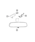 Genuine Mopar Mirror Cover Left 57010749AF New. Price: $14.50.