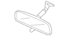 Genuine Honda Interior Rear View Mirror 76400-SZA-A82 New. Price: $956.34.