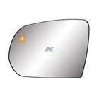 Driver Left Side Mirror Glass Heated Replacement Fit 17-20 Jeep Compass Backing New. Price: $61.53.