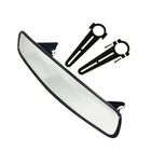 Longacre 52-22536 14" Wide Angle Mirror Kit Brackets 1-3/4" Roll Bar New. Price: $72.55.