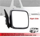 Right Black Side Manual View Mirror Fit Toyota Hiace Commuter 2005 - 2018 New. Price: $126.79.