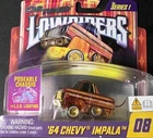 Car Tuned Lowriders Series 1 #08 '64 Chevy Impala - Poseable Led Light Up New. Price: $16.99.