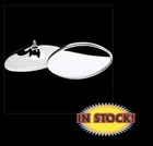 Billet Specialties 73520 - Oval Mirror Head Polished New. Price: $88.95.