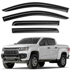 Sun Rain Visors Wind Guards For 2015-2022 Chevrolet Colorado Crew Cab New. Price: $49.99.