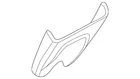 Genuine Audi Interior Rear View Mirror Cover 80A-857-519-DT4 New. Price: $41.48.