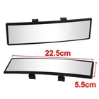 24CM X 6.5CM Black Paltic Shell Curve Clip On Car Interior Rear View Mirror New. Price: $19.99.