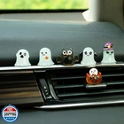 Rislobx Cute Ghost Car Dashboard Decorations, 6PCS Fun Rear View Mirror New. Price: $20.00.