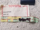 Oem Toyota 87834-01020-J1 Cover, Rear View Mirror Stay Holder 1989-92 Corolla New. Price: $6.95.