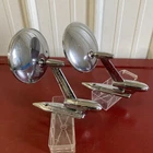 1950 's 1960 Yankee Comet Space Age Side View Mirror Pair Low Rider Kustom Used. Price: $199.99.