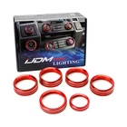 Ijdmtoy 6PC Sports Red Aluminum Air Conditioner Stereo Volume/tune ... Fast Ship New. Price: $42.96.