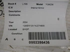 Yukon 2004 Interior Rear View Mirror 231618 Used. Price: $95.00.