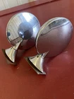 Vintage Door Fender Car Accessory Pair Side View 4.5" Mirror Chevy Buick Ford Used. Price: $99.99.