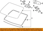 Gm Oem 15-22 Canyon Windshield Glass-cover 23359135 New. Price: $11.93.