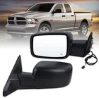 Left Driver Side Mirror Manual Folding Heated Pin For Ram 1500 2500 68462819AA New. Price: $88.83.