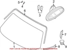Genuine Oem Front Interior Rear View Mirror For Bmw Z8 2000-2003 New. Price: $1675.20.
