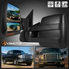 Fits 2007-2014 Ford F150 Power Heated Tow Mirrors W/ Turn Signal Puddle Lights New. Price: $129.38.