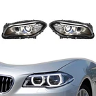 Pair Headlight For 2014 2015 2016 2017 Bmw Series F10 550I 535I 528I Xenon Hid New. Price: $336.91.