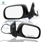 Lh-rh Power Non-heated Manual Folding View Mirror For 2009-2012 Toyota RAV4 2PC New. Price: $66.69.