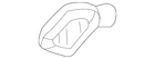 Genuine Nissan Interior Rear View Mirror Cover 96329-CA100 New. Price: $22.72.