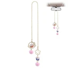 Cat Rear View Mirror Hanging Charm Japanese Cherry Blossom Lucky Asian Decor New. Price: $16.38.